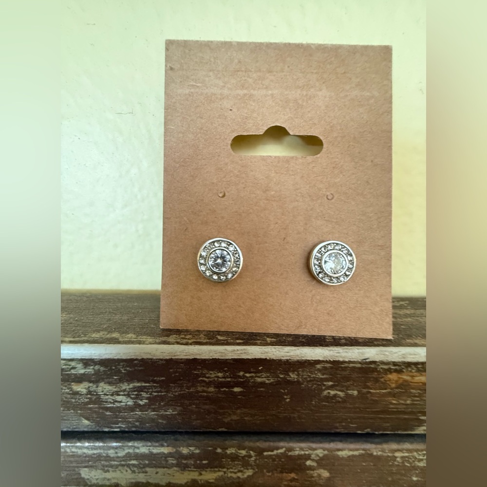 Elegant Silver Stud Earrings